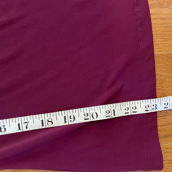 Worthington sleeveless knit burgundy top - Picture 8 of 11